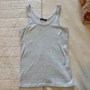 Brandy Melville Light Gray Tank Top